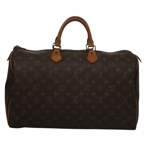 LOUIS VUITTON Monogram Speedy 40 Hand Bag LV Auth - Picture 3 of 16